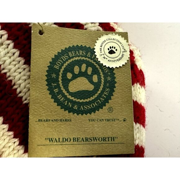 Boyds Bears Madeline Willoughby & Waldo Bearsworth Retired Golden Plush Posable - Picture 9 of 16